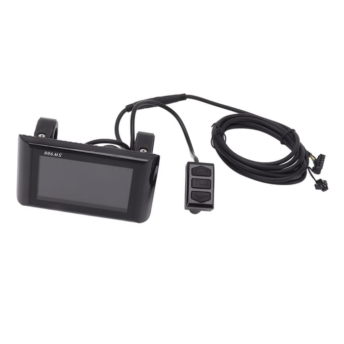 Elektrische Fiets SW900 LCD Display Bedieningspaneel Elektrische Fiets Fiets Scooter LCD Display black
