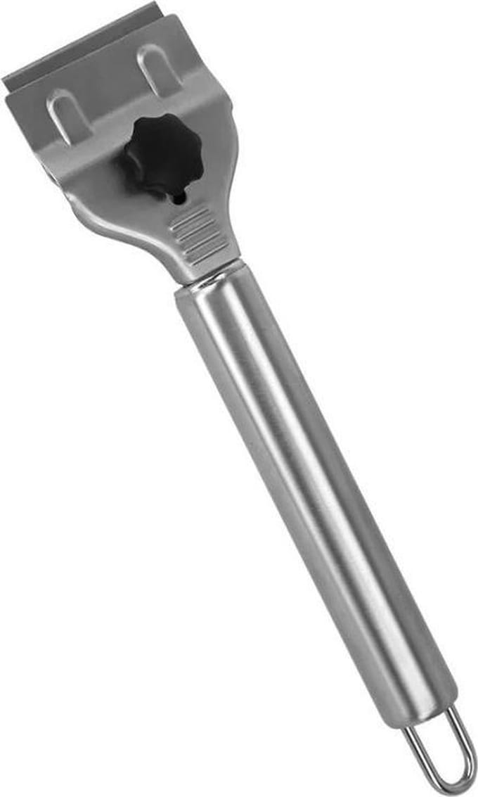 Metaltex Kookplaatschraper 20 Cm Rvs Zilver