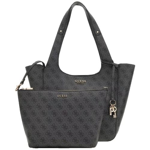 Guess Calista 2 in 1 Tote - Shopper 26 cm (coal logo)
