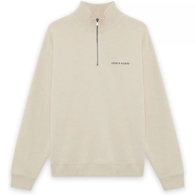 Lyle & Scott - Heren sweater - Maat L - Mannen - Creme -