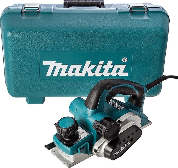 Makita KP0810K Schaafmachine - 850 W - Tot 25 mm Sponningdiepte