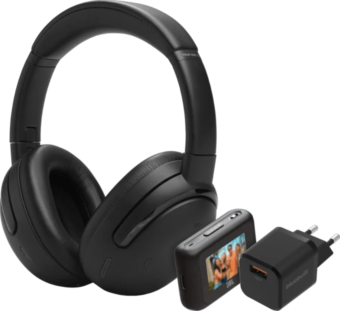 JBL Tour One M3 Smart Zwart TX + BlueBuilt Quick Charge Oplader