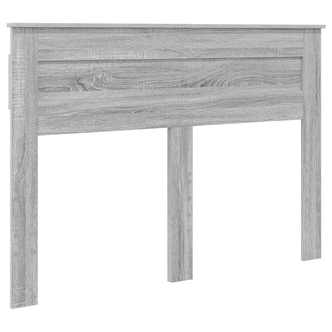 vidaXL Hoofdbord Grijs Sonoma Bewerkt hout