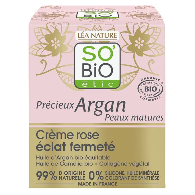 So Bio Etic Daycream firming radiance pink 50 Milliliter