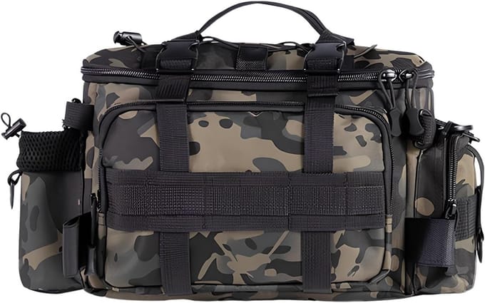 Waterdichte Visuitrusting Opbergtas Camouflage Voor Hengels en Accessoires