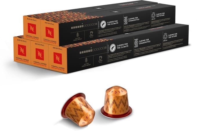 Nespresso - Original - Vienna Lungo Decaf - Koffiecups - 50 capsules