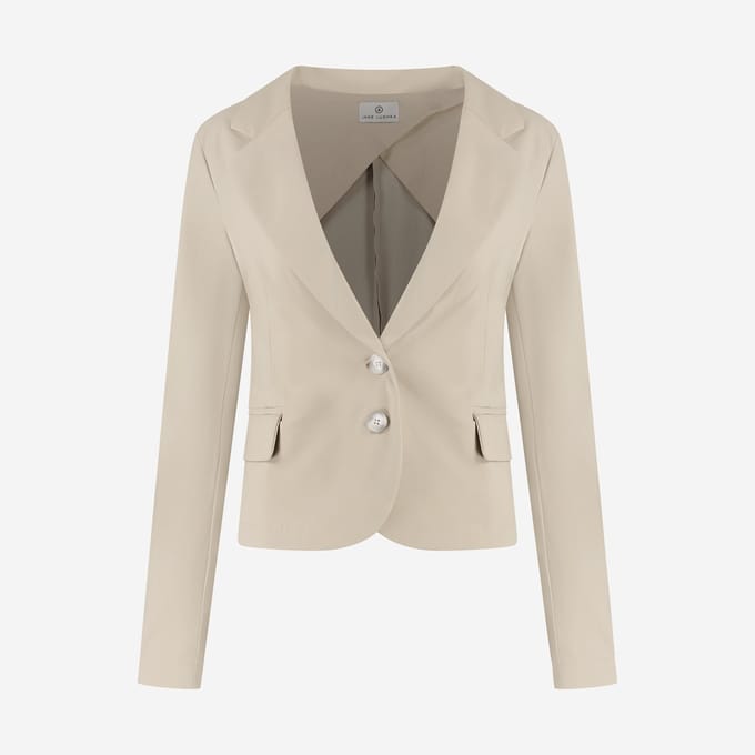 Atina Blazer Technical Jersey | Sand - Sand / M