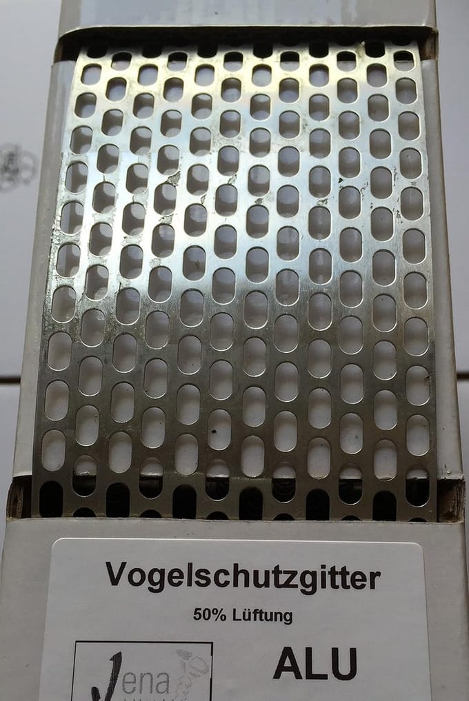 Aluminium Vogelwering Rooster 50mm Breed - Beschermdak tegen Vogels