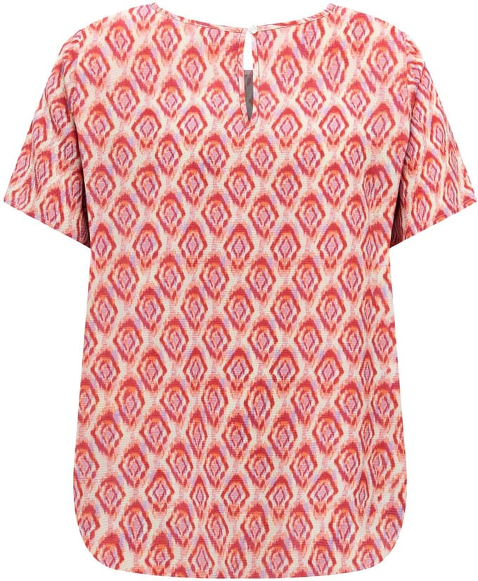 ONLY CARMAKOMA - CARVICA S/S TOP WVN NOOS Dames Blouse
