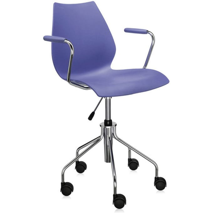 Kartell - Maui armleundraaistoel - marineblauw