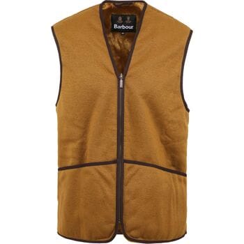 Barbour Warm Pile Waistcoat Zip-In Liner (Maat - 42, Kleur - Brown)