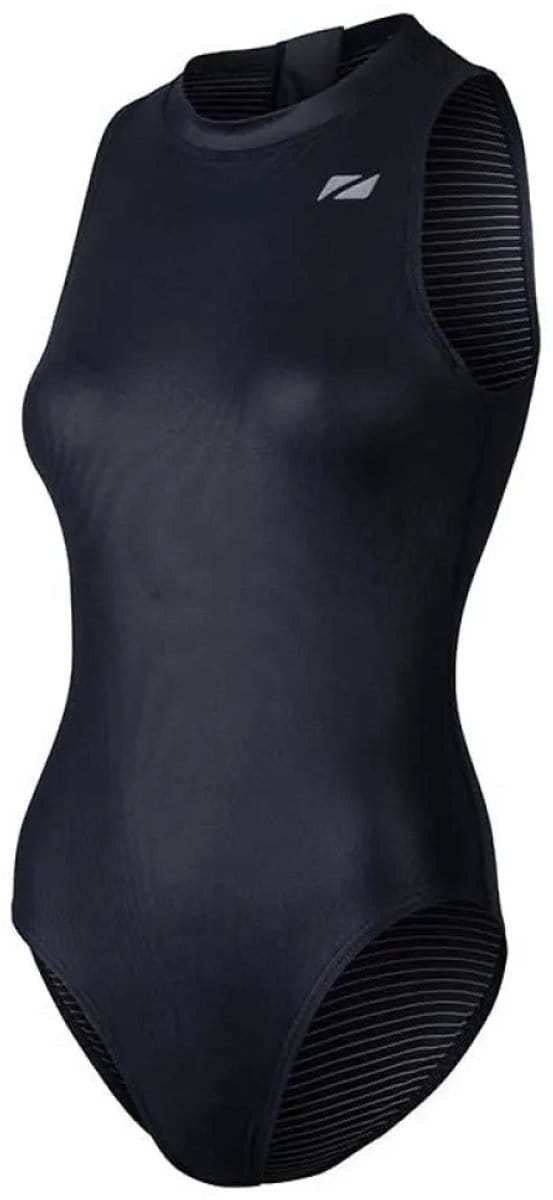 2026 Zone3 Dames OWS Ti+ Thermal High Neck Costume - Blac