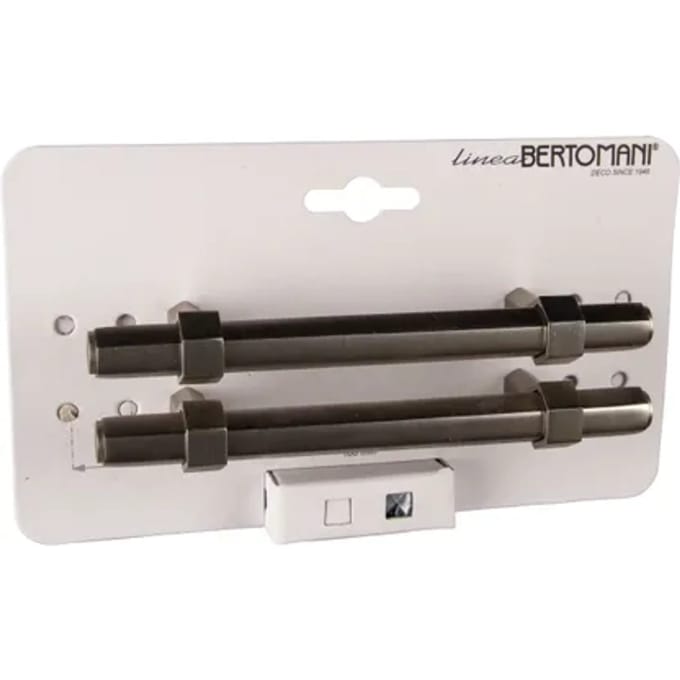 Bertomani Meubelgreep 2034 - Aluminium Vernikkeld - 96mm - 2 Stuks