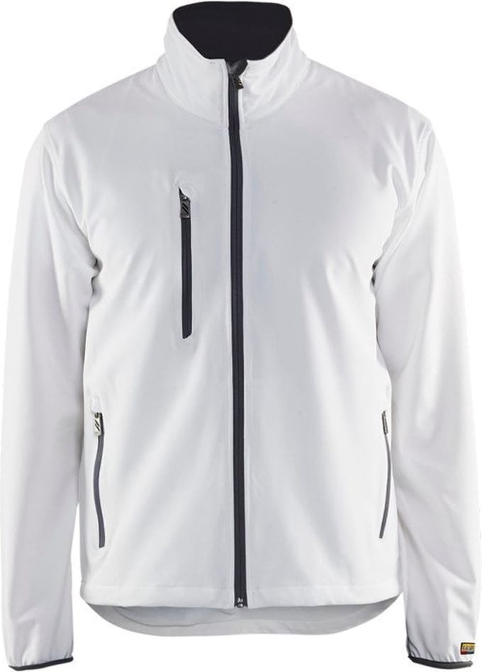 Blaklader Light Softshell Jack 4952-2518 - Wit/Grijs - L