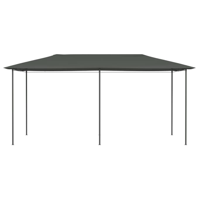 vidaXL - Prieel - 160 - g/m² - 2,98x5,3x2,59 - m - antracietkleurig