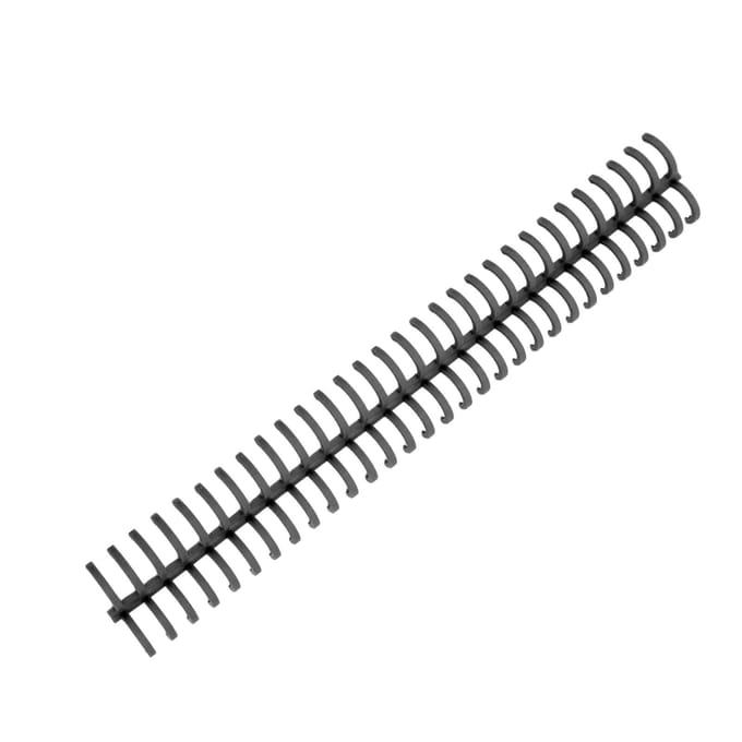 10 stuks spiraalbindspoel 130 vel capaciteit rugkam 30 gaten 16 mm diameter set kit