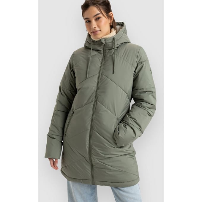 Roxy Better Weather Jas Beige S Vrouw