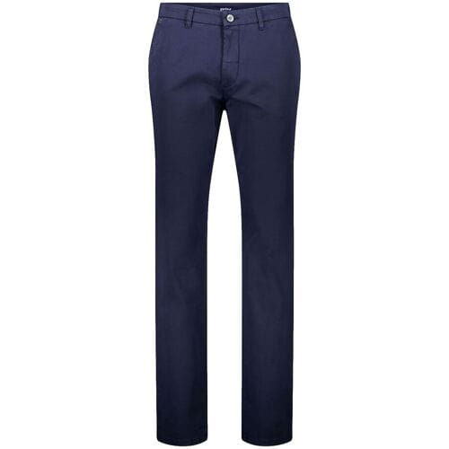 Gardeur Chino Blauw Hose Flatfront Modern Fit BOBBY 412841/1069