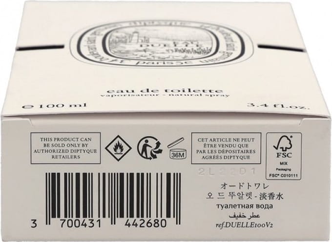 Diptyque Eau Duelle Edt Spray100 ml.