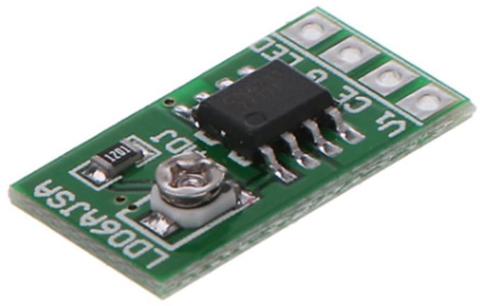 DC 2.8-6V 30-1500mA Constante stroomomvormer Instelbare regelmodule PWM Controller Board LD06AJSA