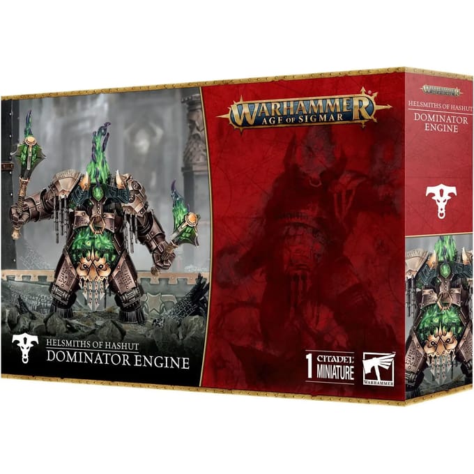 Beeldje Games Workshop Warhammer AoS - Forgeruines de Hashut Machine Dominotaure