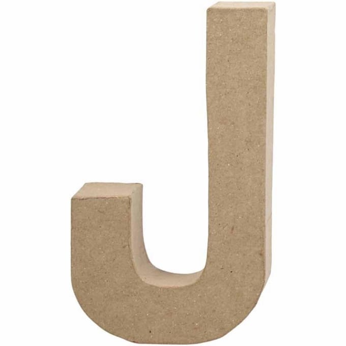 Creativ Company Letter Papier-mache - J