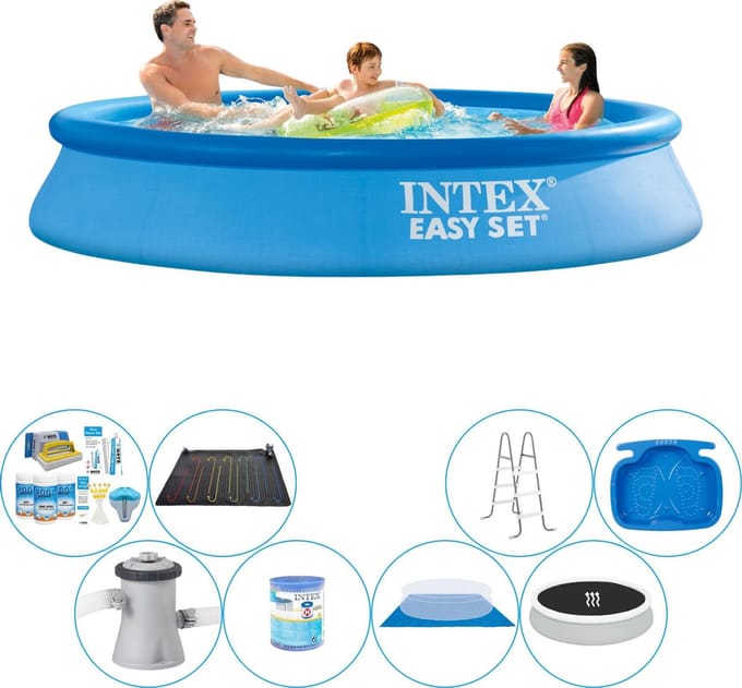 Easy Set Rond 305x61 cm - Deluxe Zwembad Pakket