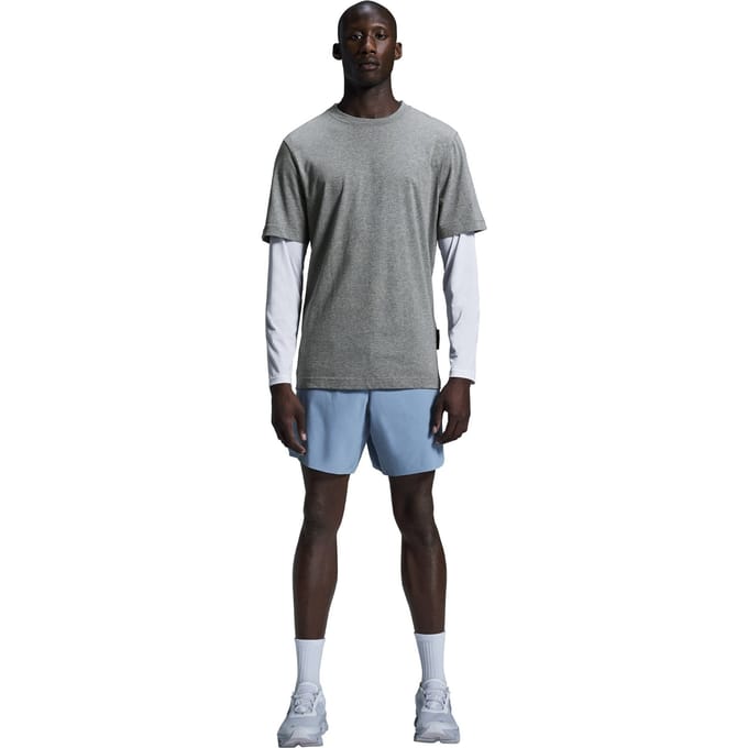 On Train Shorts 1 M Chambray Maat: XXL | Korte Broeken Outlet | Heren | Blauw