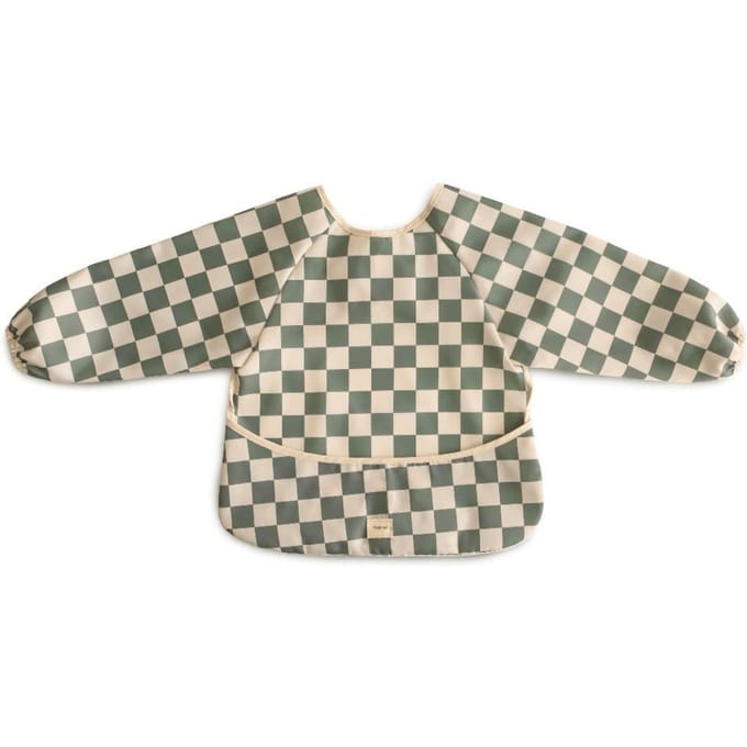 Mushie Slab met Mouwen Olive Check