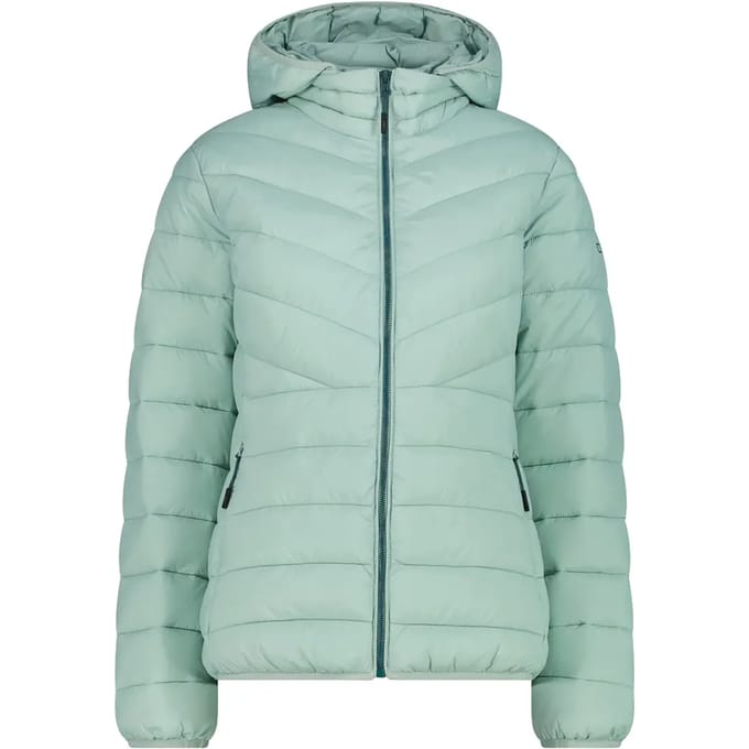 Gevoerde gewatteerde jas met hoodie en rits voor vrouwen 3M CMP