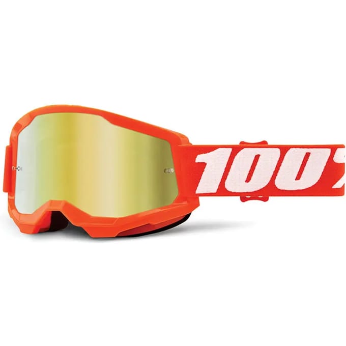 Motorcross Masker iridium scherm 100% Strata 2