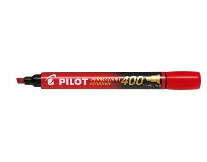 Pilot Permanente Marker Rood - Dik & Duurzaam