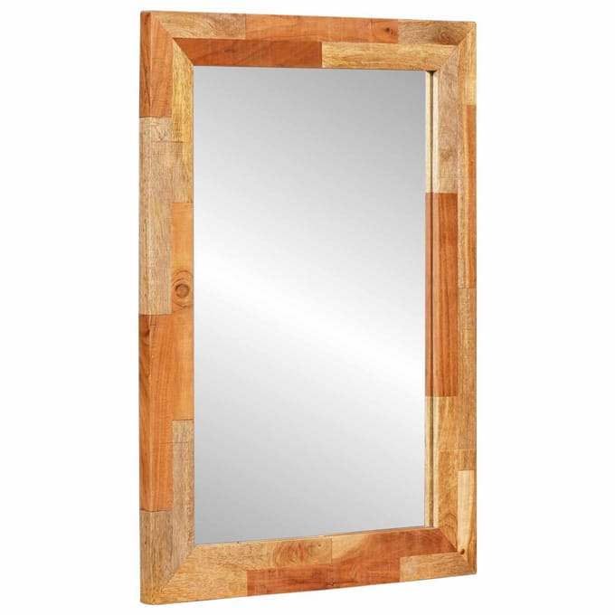vidaXL - Badkamerspiegel - Artisan - Eiken - 50 - x - 70 - x - 2,5 - cm