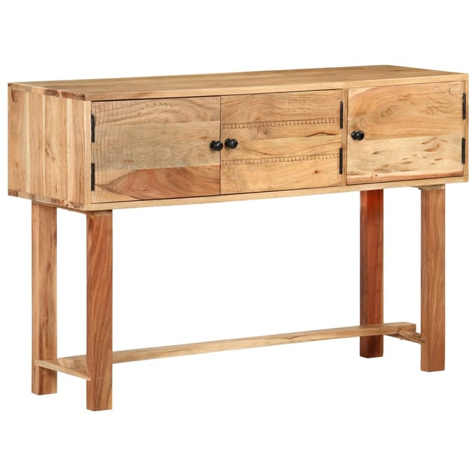 vidaXL - Dressoir - 115x35x75 - cm - massief - acaciahout