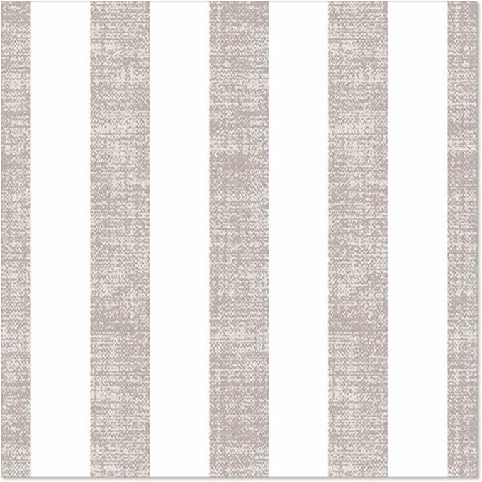 50 Servetten ROYAL Collection 1/4 vouw 40 cm x 40 cm grijs Lines
