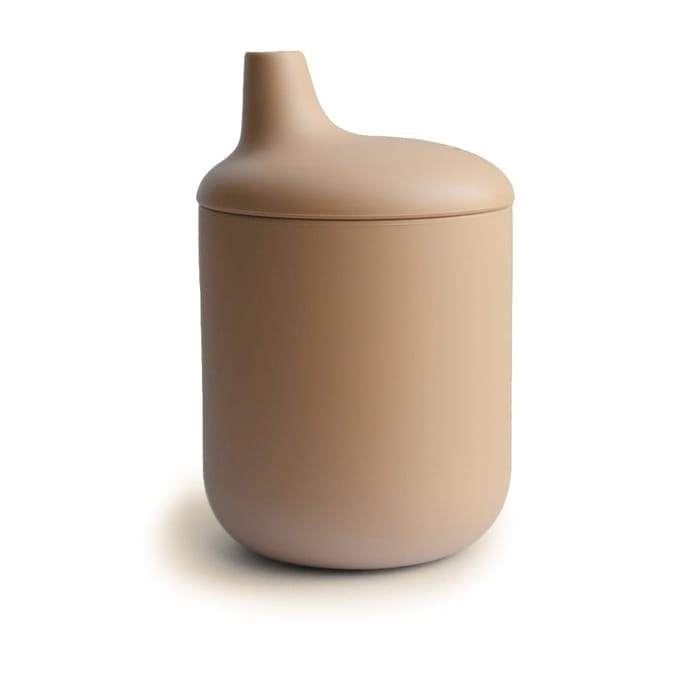 Mushie - Siliconen Tuitbeker - Sippy Cups - Natural
