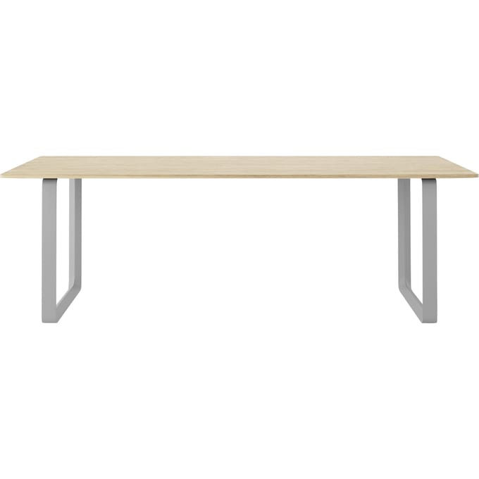 Muuto - 70/70 tafel - eiken - lichtgrijs - L - beige