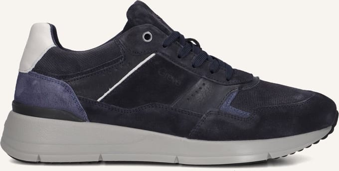 Greve Walker H Sneakers - Suède - Heren - Blauw - Maat 41
