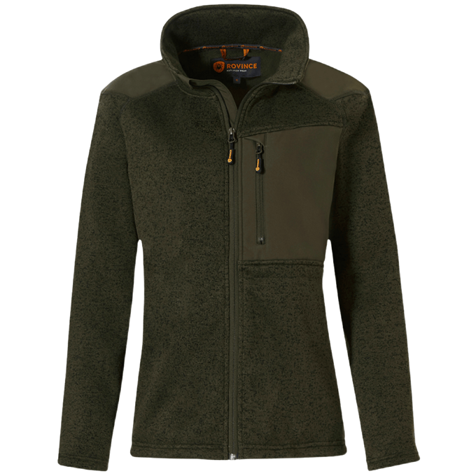 Rovince coarse fleece dames olive - s