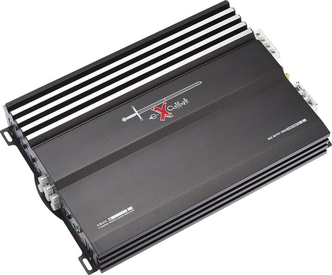 4-kanaals eindversterker met 2000W MOSFET voor auto