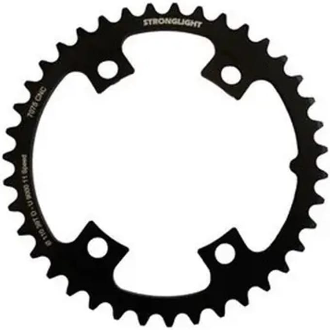 Stronglight Compatible Durace/ultegra Di2 110 Bcd Kettingblad Zwart 36t