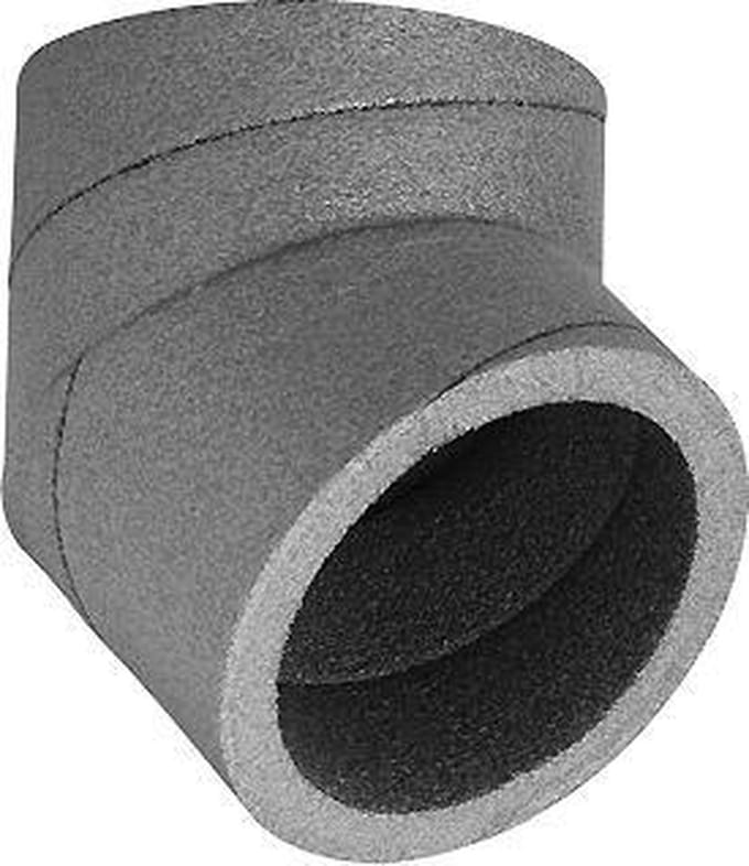 Geïsoleerd leidingsysteem bocht 45° - Ø180mm