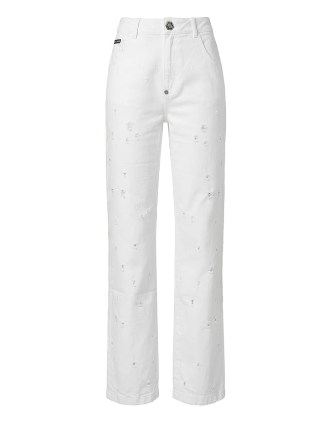 Jeans Met Rechte Pijpen