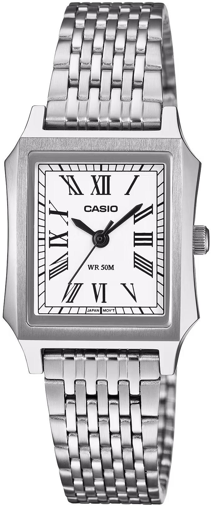 Casio Casio Collection LTP-B190D-7BVER Horloge - Staal - Zilverkleurig - Ø 24 mm