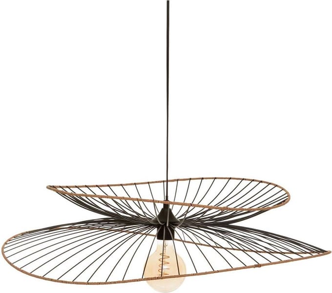 Hanglamp ALARA - Zwart - 69,5 cm - Metaal - E27