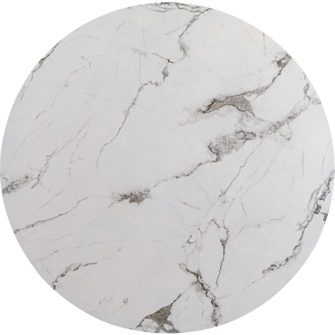 Tafelblad Schickeria marmerprint wit Kare Design