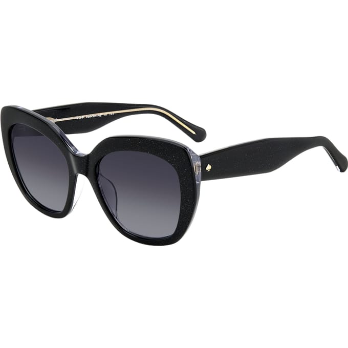 Kate Spade Winslet Zwarte Zonnebril