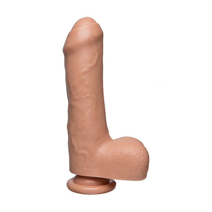 Doc Johnson - Uncut D Realistische Dildo met Ballen - 18 cm