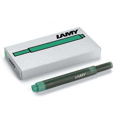 Lamy vulling voor de vulpen, t10, kleur groen à 5 stuks