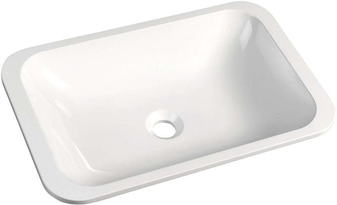 Sapho Japura - Onderbouw wastafel, 55x36 cm, zonder overloop, wit 50135